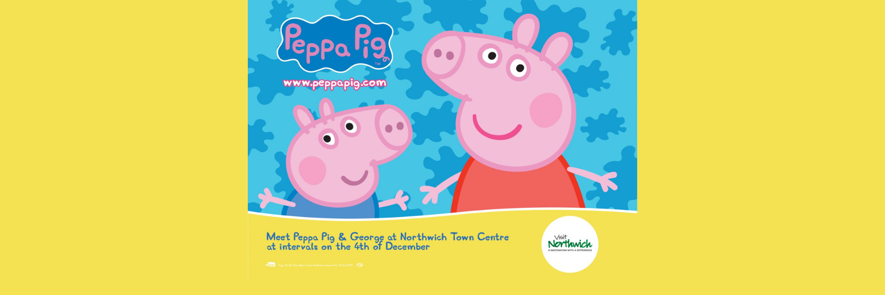 Peppa Pig's Northwich Visit - Visit Northwich